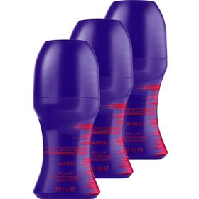 Avon 3x50 ml Full Speed Pulse Erkek Roll-On
