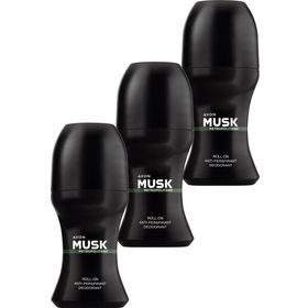 Avon 3x50 ml Musk Metropolitano Erkek Roll-On