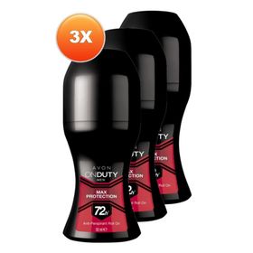 Avon 3x50 ml Onduty Max Protection Erkek Roll-On