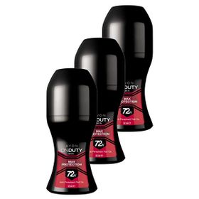 Avon 3x50 ml Onduty Max Protection Erkek Roll-On