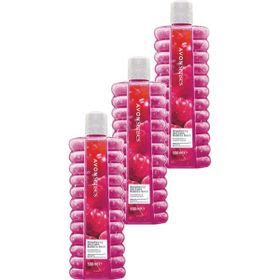 Avon 3x500 ml Raspberry Delight Frambuaz ve Frenk Üzümü Kokulu Banyo Köpüğü