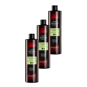 Avon 3x500 ml Senses Essence Limon Otu ve Hindistan Cevizi Kokulu Banyo Duş Jeli