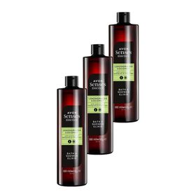 Avon 3x500 ml Senses Essence Limon Otu ve Hindistan Cevizi Kokulu Banyo Duş Jeli