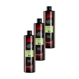 Avon 3x500 ml Senses Essence Limon Otu ve Hindistan Cevizi Kokulu Banyo Duş Jeli
