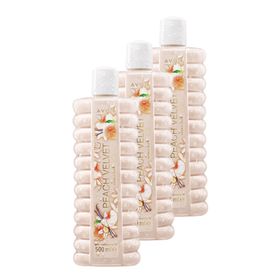 Avon 3x500 ml Simply Luxurious Beyaz Şeftali ve Vanilya Orkide Kokulu Banyo Köpüğü