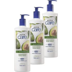 Avon 3x720 ml Care Avocado Replenishing Avokado Yağı İçeren Vücut Losyonu