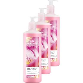 Avon 3x720 ml Senses Sweat Joyful Frezya ve Nar Kokulu Krem Duş Jeli