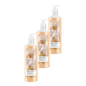 Avon 3x720 ml Simply Luxurious Beyaz Şeftali ve Vanilya Orkide Kokulu Duş Kremi