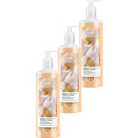 Avon 3x720 ml Simply Luxurious Beyaz Şeftali ve Vanilya Orkide Kokulu Duş Kremi
