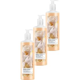 Avon 3x720 ml Simply Luxurious Beyaz Şeftali ve Vanilya Orkide Kokulu Duş Kremi
