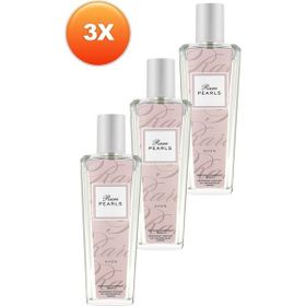 Avon 3x75 ml Rare Pearls Parfümlü Deodorant Vücut Spreyi