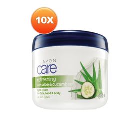 Avon 5050136860110 Aloe Vera ve Salatalık Özlü El Vücut Kremi