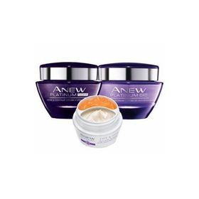 Avon 55 Yaş Üzeri Anew Platinum Gece Gündüz ve Göz Çevresi Bakım Paketi