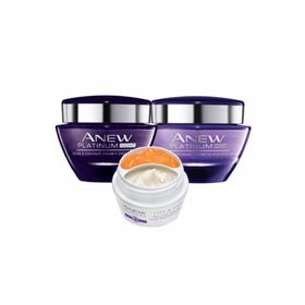 Avon 55 Yaş Üzeri Anew Platinum Gece Gündüz ve Göz Çevresi Bakım Paketi