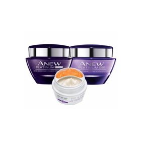 Avon 55 Yaş Üzeri Anew Platinum Gece Gündüz ve Göz Çevresi Bakım Paketi