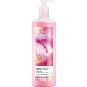 Avon 720 ml Senses Sweat Joyful Frezya ve Nar Kokulu Krem Duş Jeli