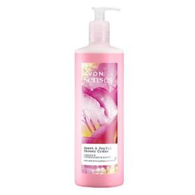 Avon 720 ml Senses Sweat Joyful Frezya ve Nar Kokulu Krem Duş Jeli