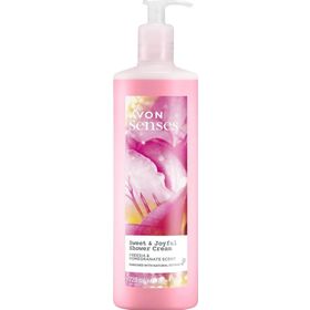 Avon 720 ml Senses Sweat Joyful Frezya ve Nar Kokulu Krem Duş Jeli