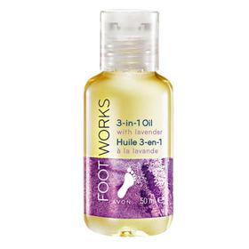 Avon 8681298939030 Foot Works Lavanta Kokulu 3'ü 1 Arada Ayak Bakım Yağı