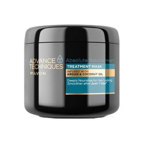 Avon Advance Techniques 375 ml Argan ve Hindistan Cevizi Yağı İçeren Saç Maskesi