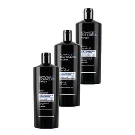 Avon Advance Techniques 3x700 ml Kepek Önleyici 2'si 1 Arada Şampuan ve Saç Kremi