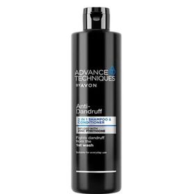 Avon Advance Techniques Kepeklenmeye Karşı 2 si 1 Arada 400 ml Şampuan Saç Kremi
