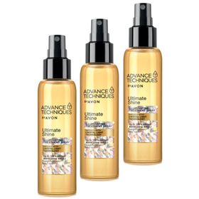 Avon Advance Techniques Parlaklık Veren 3x100 ml Saç Bakım Spreyi