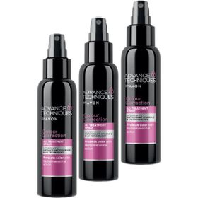 Avon Advance Techniques Saç Renginin Canlılığını 3x100 ml Durulanmayan Saç Spreyi