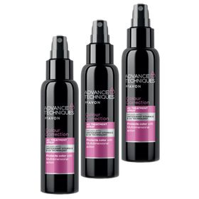 Avon Advance Techniques Saç Renginin Canlılığını 3x100 ml Durulanmayan Saç Spreyi