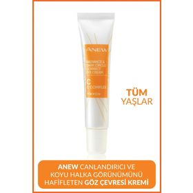 Avon Anew 15 ml Canlandırıcı Koyu Halka Görünümünü Hafifleten Göz Çevresi Bakım Kremi