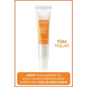Avon Anew 15 ml Canlandırıcı Koyu Halka Görünümünü Hafifleten Göz Çevresi Bakım Kremi