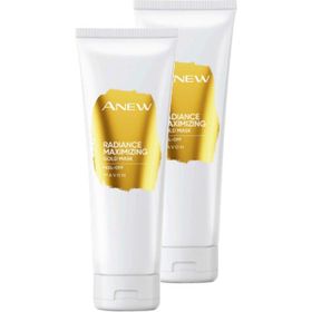 Avon Anew Radiance Maximising Gold 2x75 ml Yüz Maskesi