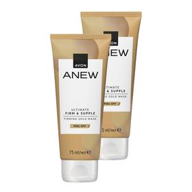 Avon Anew Ultimate Firm and Supple 2x75 ml Altın Maske