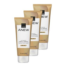 Avon Anew Ultimate Firm and Supple 3x75 ml Altın Maske