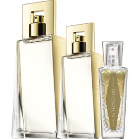 Avon Attraction 100ml + 50ml +30 ml Kadın Parfüm Paketi