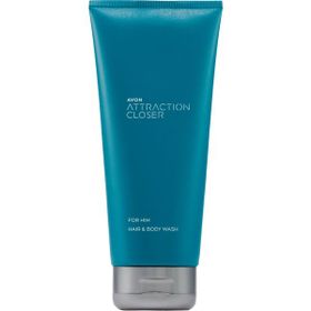 Avon Attraction Closer 200 ml Erkek Saç ve Vücut Şampuanı