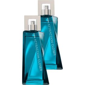 Avon Attraction Closer EDT 2x75 ml Erkek Parfüm