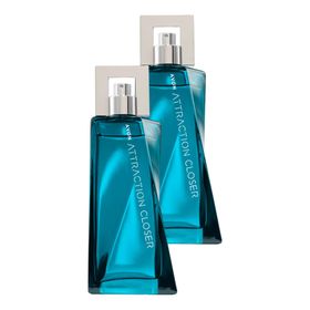 Avon Attraction Closer EDT 2x75 ml Erkek Parfüm