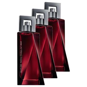 Avon Attraction Desire EDT 75 ml 3'lü Set Erkek Parfüm