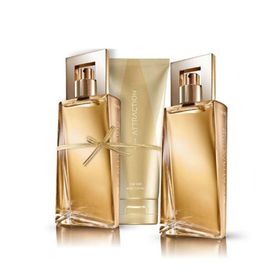Avon Attraction Edp 50 ml 2 Adet + Vücut Losyonu 3'lü Set Attraction Set Kadın Parfüm