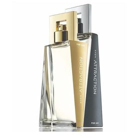 Avon Attraction EDP 75 ml Erkek Parfüm + Attraction EDP 50 ml Kadın Parfümü