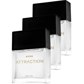 Avon Attraction For Him 3x30 ml EDT Erkek Parfüm