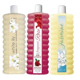 Avon Beyaz Çay ve Beyaz Zambak 1000 ml Banyo Köpüğü