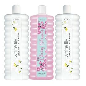 Avon Beyaz Çay ve Beyaz Zambak 1000 ml Banyo Köpüğü