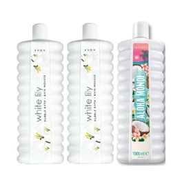 Avon Beyaz Çay ve Beyaz Zambak 1000 ml Banyo Köpüğü