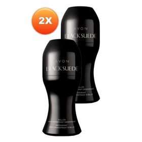Avon Black Suede 2x50 ml Erkek Roll-On Deodorant