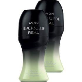 Avon Black Suede 2x50 ml Erkek Roll-On Deodorant