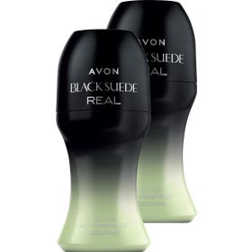 Avon Black Suede 2x50 ml Erkek Roll-On Deodorant