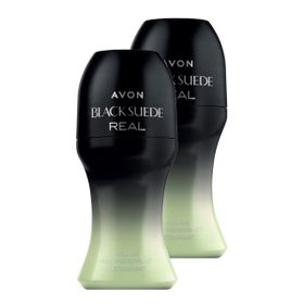 Avon Black Suede 2x50 ml Erkek Roll-On Deodorant