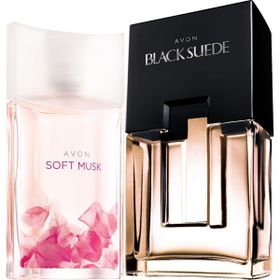 Avon Black Suede Erkek Parfüm ve Soft Musk Kadın Parfüm Paketi